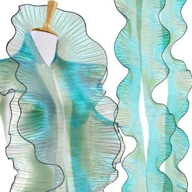 Imagem de Acabamento em tecido Ganeen Halloween Iridescent Ruffle Organza 16Y