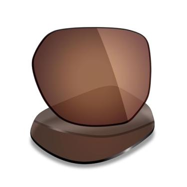 Imagem de Mryok Lentes de reposição UV400 para óculos de sol Oakley Latch Beta, HD Polarized, proteção UV, resistente a impactos e ajuste perfeito - Marrom bronze