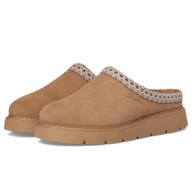 Imagem de Skechers Chinelo feminino aconchegante cascata, castanho, 42, Castanho, 40