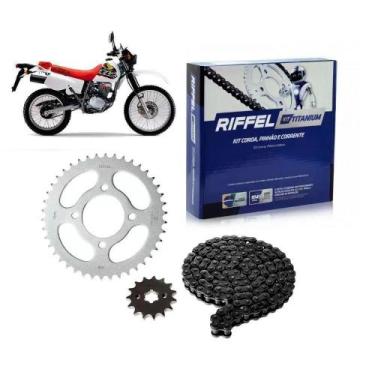 Imagem de Kit Relação Transmissão Riffel Honda XLR 125 1996 até 2003
