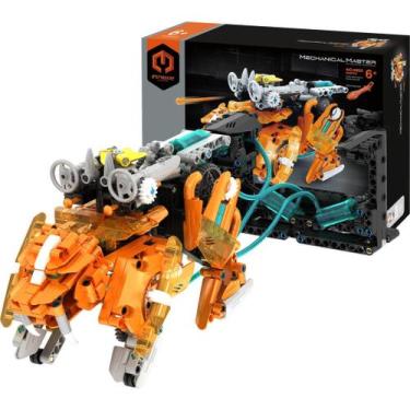 Imagem de Tigre Hidráulico Interativo 602 Peças para Montar - Importada