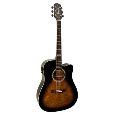 Imagem de Violão Giannini Gf1d Ceq 3ts Tone Sunburst Serie Performance