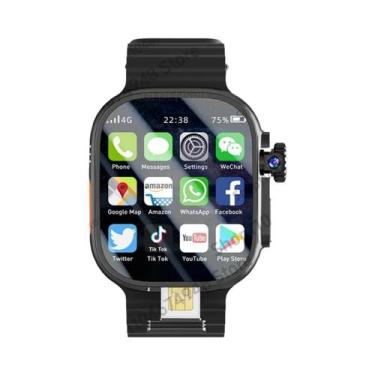 Imagem de Smartwatch 4G Android 10.0 S10 Ultra Max Com Tela AMOLED De 2,26 Poleg