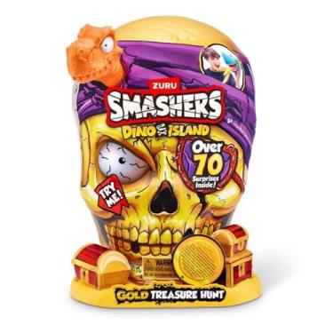 Imagem de mashers Dino Island Gold Treasure Hunt Zuru +70 Surpresas - Fun Divirt