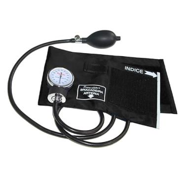 Imagem de Esfigmomanômetro Aneroide, Medidor de Pressão Arterial Manual com Braçadeira, Medidor De Braço