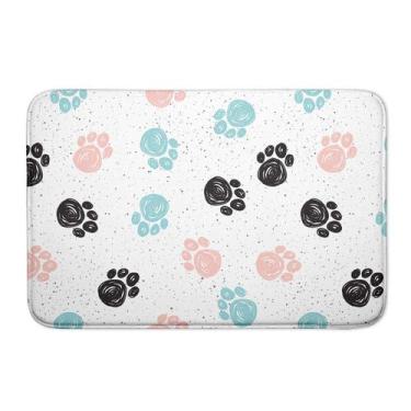 Imagem de Tapete De Porta Pet Emborrachado E Decorativo - Novadecora