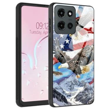 Imagem de Capa para Motorola Moto G 5G 2025, traseira de vidro líquido e bordas macias de TPU, aderência lateral antiderrapante, proteção contra quedas, ajuste fino, carregamento sem fio compatível com Moto G