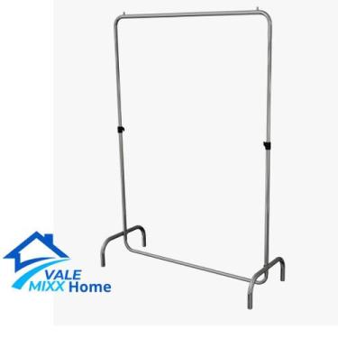 Imagem de Arara De Roupa Cabideiro De Chão Desmontável - Loja ou Closet - Cromad