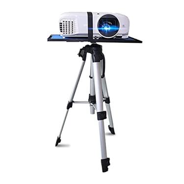 Imagem de Suportes para projetor, tripé de alumínio, suporte para projetor, suporte para projetor de laptop, suporte para chão de 40 a 100 cm, suportes multifuncionais ajustáveis