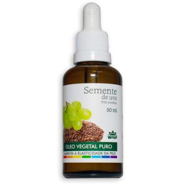 Imagem de Óleo Vegetal Semente de Uva Wnf 50ml - Nutrição e Hidratação