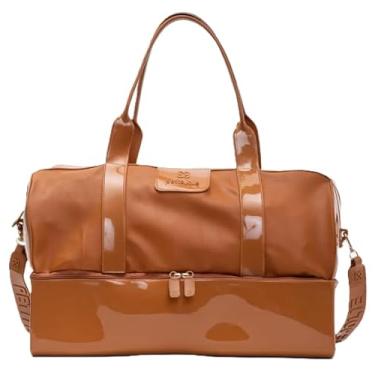 Imagem de Bolsa Mala Weekend Bag Nude Escuro PJ10215 Petite Jolie - Nova