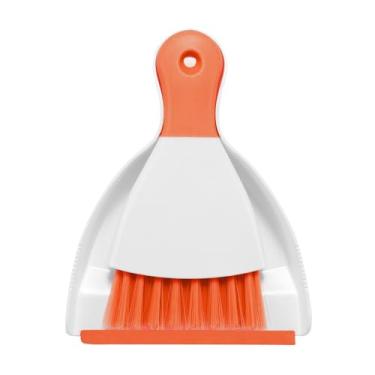 Imagem de NACENA Conjunto de mini pá de lixo e escova, conjunto de vassoura pequena e pá de poeira e mini vassoura de mão, conjunto compacto para mesa de casa, teclados, sofá, cozinha, animais de estimação