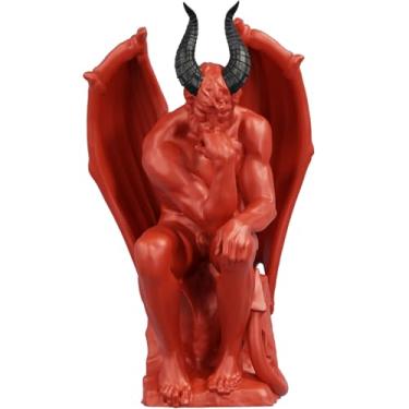 Imagem de Estátua Lúcifer - Versão 7 - Demoníaca (Cor Sanguis Obscurus)