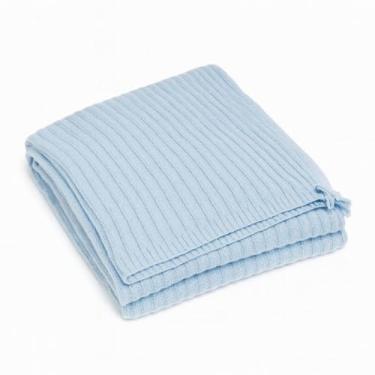 Imagem de Manta para Sofá, Luxo Manta para Sofa Grande 2,10 X 1,20m Tipo Capa de Sofá, Elegante e Esteticamente Agradável(Azul Bebe)