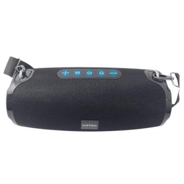 Imagem de Caixa de Som Bluetooth Portátil LED 200W Prova D'agua com Alça - Sem M