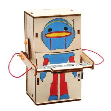 Imagem de Kit de robô comedor de moedas da Science Experiments para crianças Woo