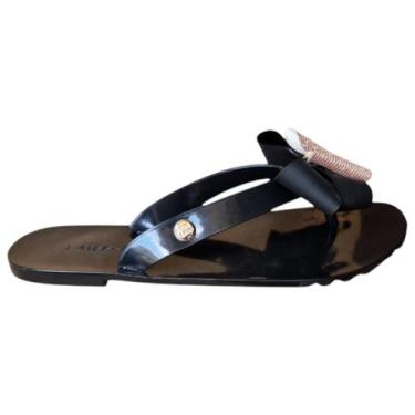 Imagem de Sandália Rasteirinha Chinelo MissMiss 10150 Francesinha Laço - Miss Mi