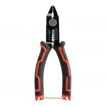 Imagem de 1 peça alicate de descascador de fios cortador automático cabo de crimpagem de fio ferramentas de reparo eletricista ferramenta de descascador de fios ferramentas manuais