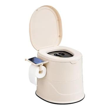 Imagem de 【Envio São Paulo】Vaso Sanitário Portátil Banheiro Químico Banheiro Móvel Adequado Para Idosos/Mulheres Grávidas/Adultos