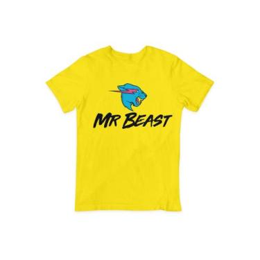 Imagem de Camiseta Mr Beast Youtuber estampada unissex para crianças/adultos - L