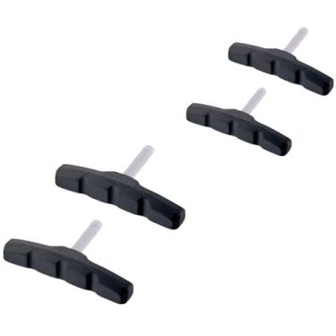 Imagem de Kit 2 Pares De Sapata Freio Bike Dianteiro Traseiro V-brake Pinol 70mm Paco