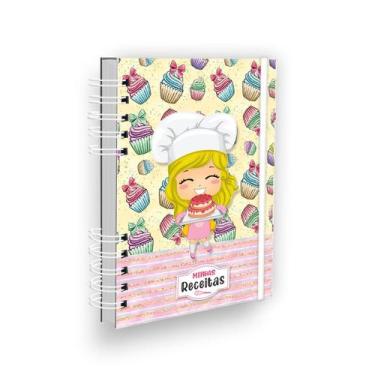 Imagem de Caderno de Receitas Coleção Minhas Receitas - Cabelinho Loiro - Nisti 
