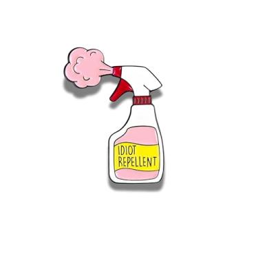 Imagem de Broche de esmalte meme engraçado, desenho animado pato, sapo, ganso animal, emblema de lapela de metal, broche de meme de humor fofo para mochila, jaqueta, broche de presente de piada para