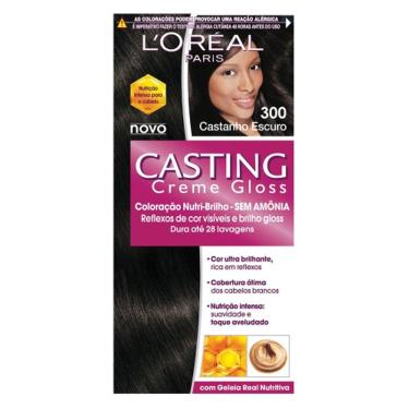 Imagem de Tintura Casting Creme Gloss 300 Castanho Escuro