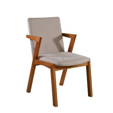 Imagem de Sala De Jantar Com Vidro Madeira Maciça 6 Cadeiras 1,60x0,90m - Obisidiana - Harmonia Salas