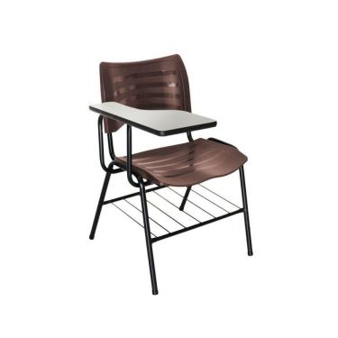 Imagem de Cadeira Iso Linha Polipropileno Iso Universitária Marrom