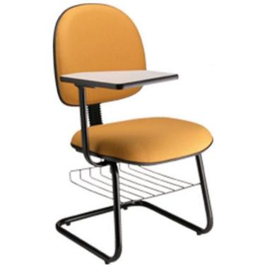 Imagem de Cadeira Executiva Universitária Base Fixa em S Amarelo
