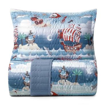 Imagem de Altenburg, Jogo Colcha Casal Malha Mundo Kids Algodão Altenburg Cor:Nautico