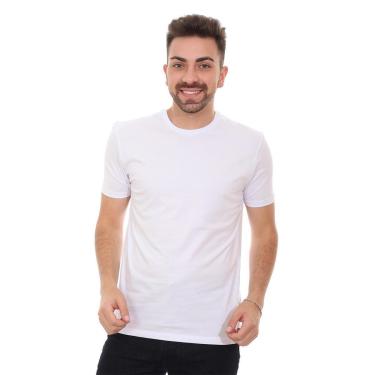 Imagem de Camisetas Calvin Klein Underwear Masculinas C-Neck Branca Pack 2UN-Masculino