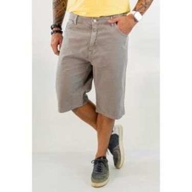 Imagem de Bermuda Masculina Sarja Plus Size Color Elastano Anticorpus-Masculino