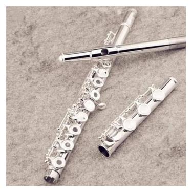 Imagem de Flauta Outfit Flauta Branco Cobre Durável Corpo C Tom C 17 Furos Banhado a Prata Tratamento de Superfície