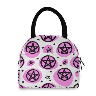 Imagem de GakkiGii Lancheira com isolamento estrela, lancheira reutilizável à prova de vazamento para mulheres e homens, lancheira térmica para trabalho e viagens