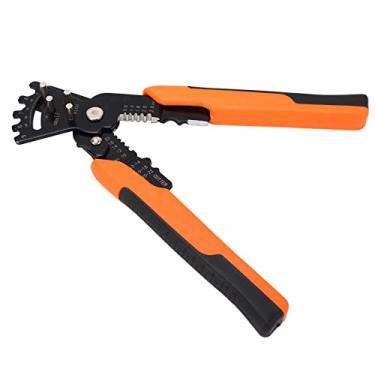 Imagem de FTVOGUE Descascador de Fio Multifuncional, Alicate Eletricista de Aço de Alta Dureza, Ferramenta Manual para Indústria Doméstica para Corte de Fio, Crimpagem, Cabo Longo, Leve e Portátil, Lâmina