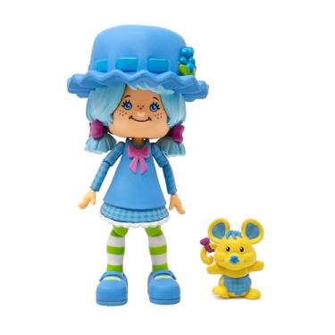 Imagem de Boss Fight Studio Classic Strawberry Shortcake Blueberry Muffin Action Figure – Collectible, Scented Figurine with Removable Hat and Animal Companion – 1:12 Scale
