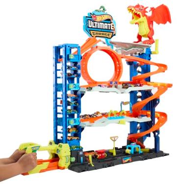 Imagem de Hot Wheels City Pista de Brinquedo Ultimate Garage para crianças a partir de 4 anos