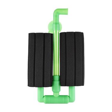 Imagem de Esponja Bioquímica de Aquário para Água Tanque Peixes Criação Alevinos e Camarões Acessório Bomba Ar com Filtração Oxigenação Adsorve Manchas Fezes Cultiva Colônia Nitrificante Trabalho Silencioso