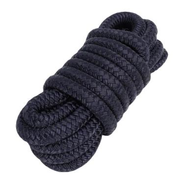 Imagem de Cryfokt Linha de Doca de Barco de Nylon Corda de Amarração Marinha Durável Com Laço de 12 Polegadas para Pequenos Veleiros (Azul-marinho)