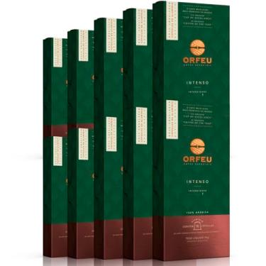 Imagem de 100 Cápsulas de Café Compatíveis com Nespresso® Orfeu Intenso