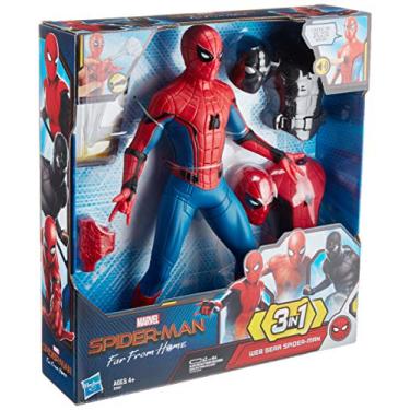 Imagem de Spider-Man: Far from Home Deluxe 13-Inch-Scale Web Gear Action Figure with Sound FX, Suit Upgrades, and Web Blaster Accessory