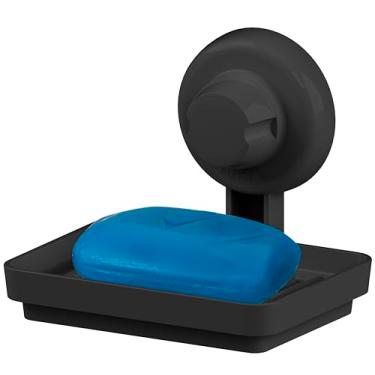Imagem de Saboneteira c/ventosa preto - Praticità Bella - Future