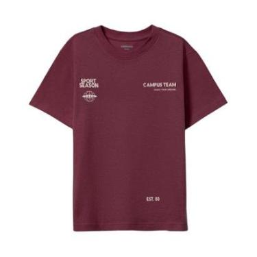 Imagem de Camiseta Hering Infantil Menino Manga Curta Com Estampa-Masculino