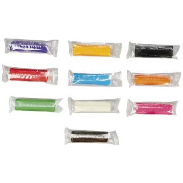 Imagem de Play-Doh Kit com 10 cores básicas de massinha, refil, brinquedos de Natal e lembrancinha de amigo secreto de Natal para crianças acima de 3 anos