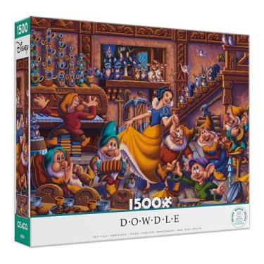 Imagem de Ceaco - Disney - Dowdle - Branca de Neve dançando com os anões - Quebra-cabeça de 1500 peças
