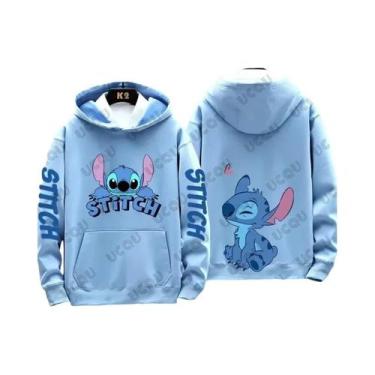 Imagem de Moletom Unissex Oversized Com Estampa Do Personagem Disney Stitch, Cas