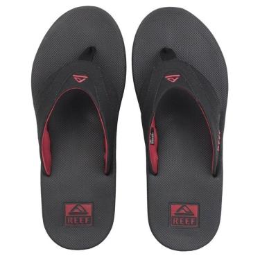 Imagem de Chinelo Reef Mick Fanning Black Red-Unissex