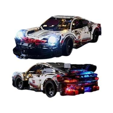 Imagem de Blocos De Montar Modelo De Carro De Corrida Super 911RSR 1580 Peças Br